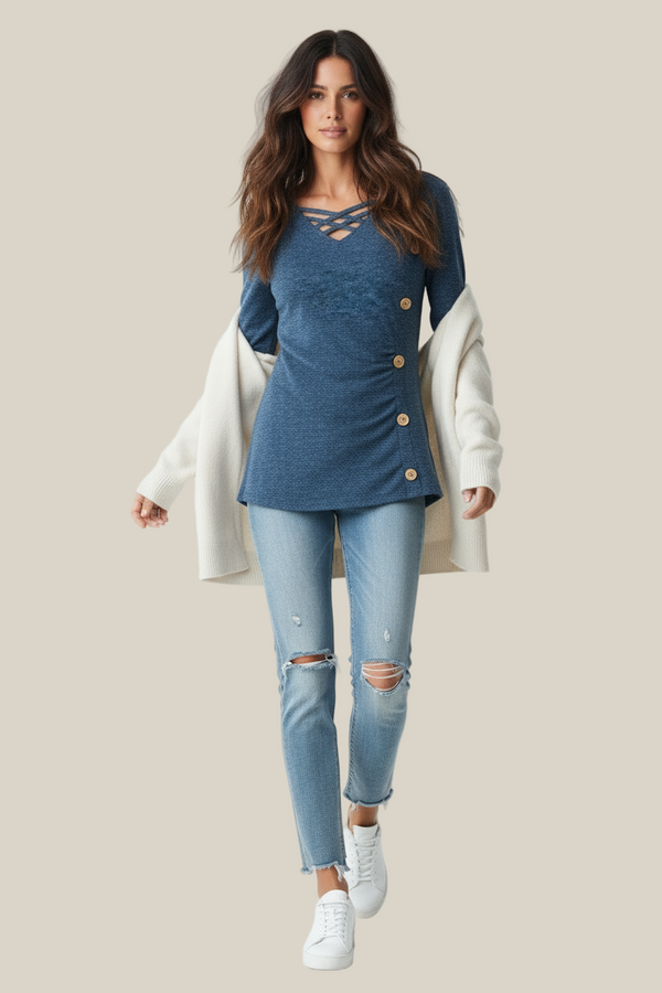 חולצת בייסיק MARIA